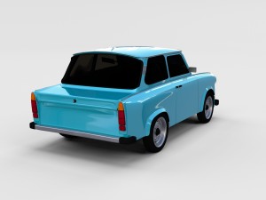 trabant 601 rev Modello 3D