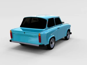 trabant 601 rev 3D Model