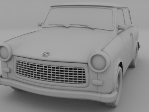 trabant 601 rev Modello 3D