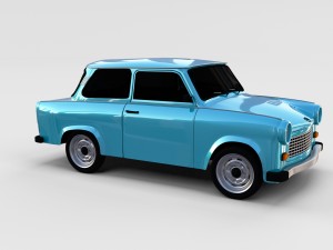 trabant 601 rev Modello 3D