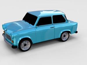 trabant 601 rev Modello 3D