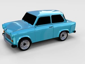 trabant 601 rev 3D Model