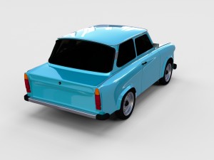 trabant 601 rev Modello 3D