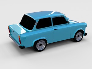 trabant 601 rev Modello 3D