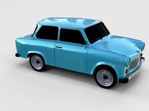 trabant 601 rev Modello 3D