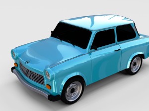 trabant 601 rev Modello 3D