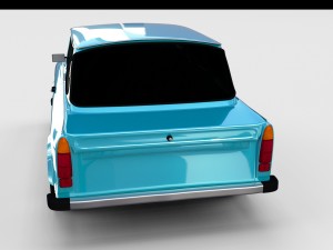 trabant 601 rev Modello 3D