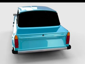 trabant 601 rev 3D Model