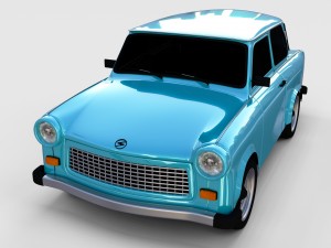 trabant 601 rev Modello 3D