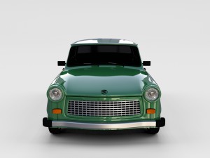 trabant 601 estate rev 3D Model