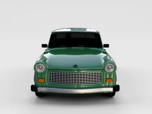 trabant 601 estate rev Modelo 3D