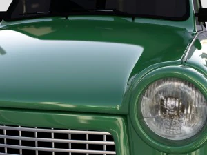 trabant 601 estate rev 3D Model