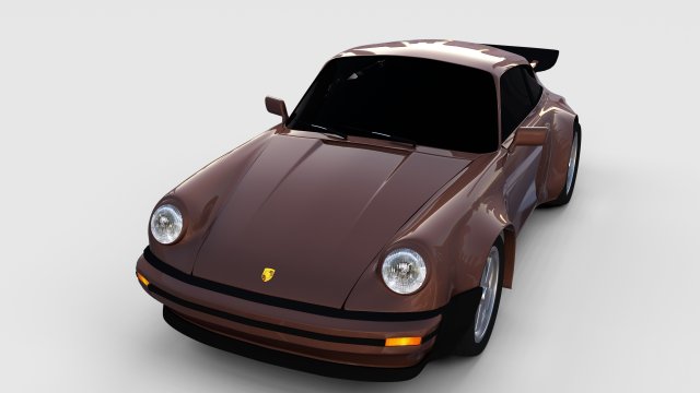 1975 porsche 911 930 rev Modelo 3D .c4d .max .obj .3ds .fbx .stl .blend 