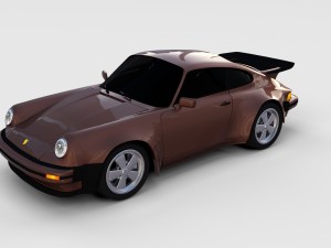 1975 porsche 911 930 rev Modelo 3D