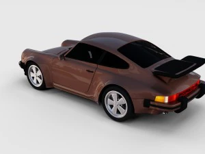 1975 porsche 911 930 rev 3D Model