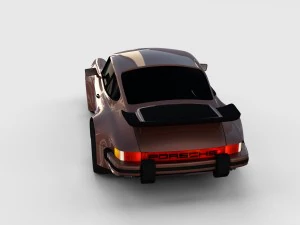 1975 porsche 911 930 rev 3D Model