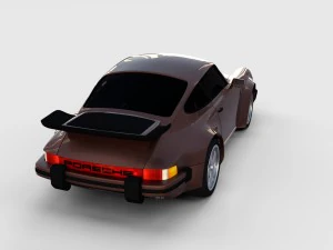 1975 porsche 911 930 rev 3D Model