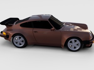 1975 porsche 911 930 rev Modelo 3D