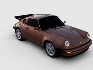 1975 porsche 911 930 rev Modelo 3D