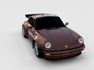 1975 porsche 911 930 rev Modelo 3D