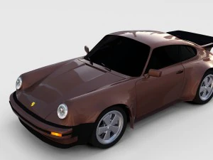 1975 porsche 911 930 rev 3D Model
