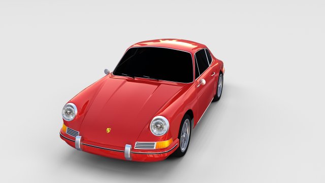 1964 porsche 911 rev 3D-Modell .c4d .max .obj .3ds .fbx .stl .blend 