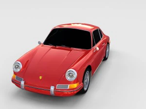 Porsche 911 rev. del 1964 Modello 3D