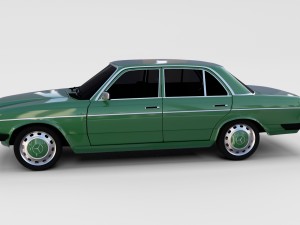 mercedes-benz w123 rev 3D 모델