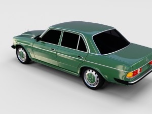 mercedes-benz w123 rev 3D 모델