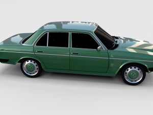 mercedes-benz w123 rev 3D 모델