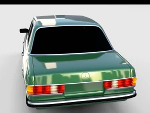 mercedes-benz w123 rev 3D Model
