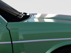 mercedes-benz w123 rev 3D 모델