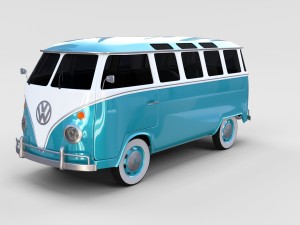 vw bus mk 1 rev Modèle 3D