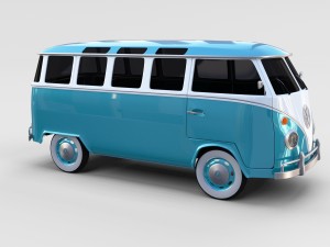 vw bus mk 1 rev Modèle 3D