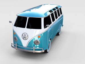 vw bus mk 1 rev Modèle 3D