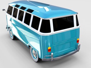 vw bus mk 1 rev Modèle 3D