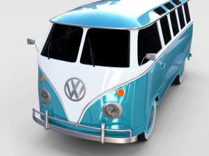 vw bus mk 1 rev Modèle 3D