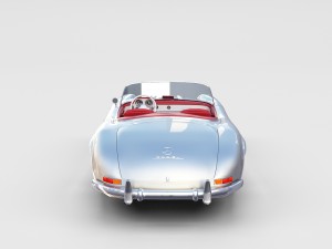fully modelled mercedes 300sl roadster rev Modelo 3D