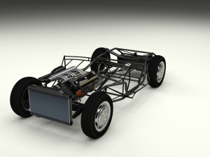fully modelled mercedes 300sl roadster rev Modelo 3D