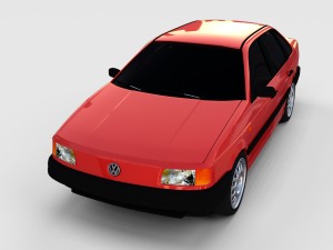 volkswagen passat b3 rev 3D Модель