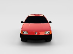 volkswagen passat b3 rev Modèle 3D