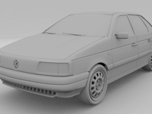 volkswagen passat b3 rev Modèle 3D