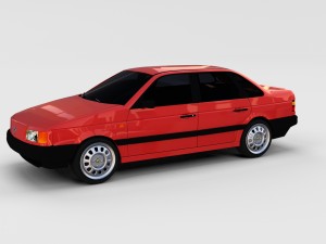 volkswagen passat b3 rev Modèle 3D