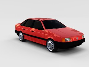 volkswagen passat b3 rev Modèle 3D