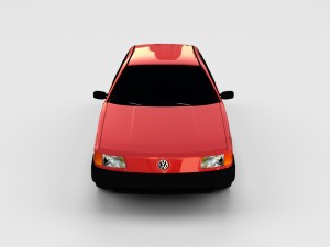 volkswagen passat b3 rev Modèle 3D