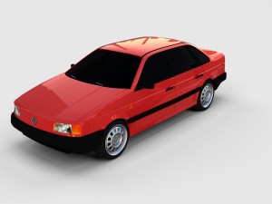 volkswagen passat b3 rev Modèle 3D