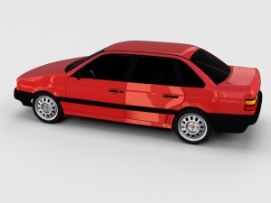 volkswagen passat b3 rev Modèle 3D
