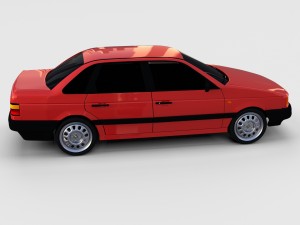 volkswagen passat b3 rev Modèle 3D