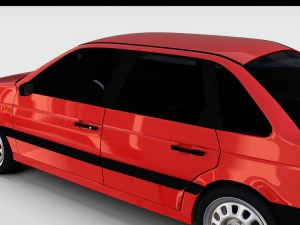 volkswagen passat b3 rev 3D Model