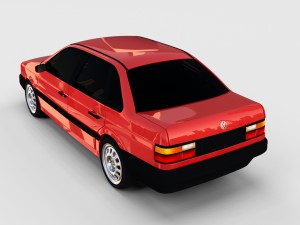 volkswagen passat b3 rev Modèle 3D